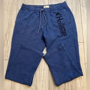 Hollister California blue sweatpants size Large